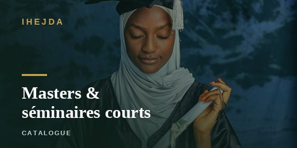Masters & séminaires courts